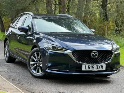 Second-hand Mazda 6 145 CP (106 kW) 2019 Albastru Break