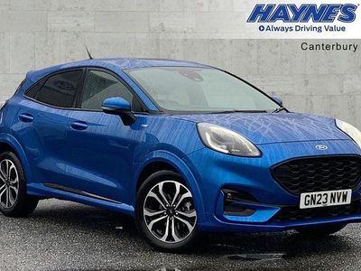 Used Ford Puma ST-Line 125 HP (91 kW) 2023 Blue SUV