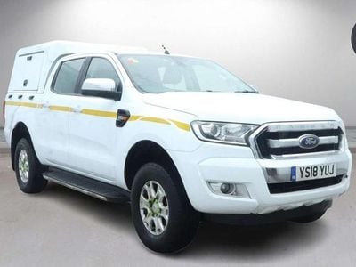 White Used 2018 Ford Ranger XLT Pickup | £11,340 (Fair price)