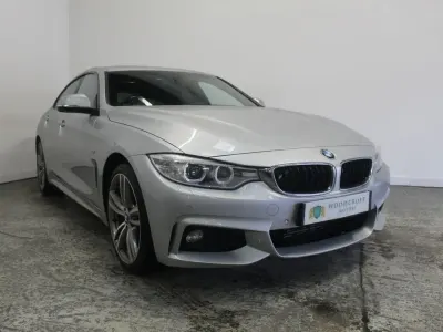 Usado BMW 420 M Sport 2014 Plateado Coupe