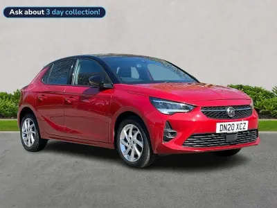 Used Vauxhall Corsa SRi 100 HP (73 kW) 2020 Red Hatchback