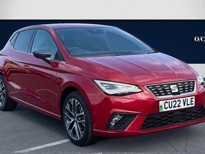 Used Seat Ibiza XCELLENCE Lux 110 HP (80 kW) 2022 Red Hatchback