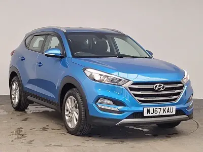 Used Hyundai Tucson SE 141 HP (103 kW) 2017 Blue SUV