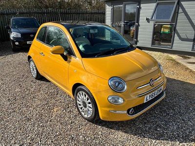 Używany Fiat 500 Lounge 69 KM (50 kW) 2015 Żółty Hatchback