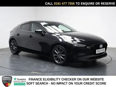 Usado Mazda 3 Inclusive 122 HP (89 kW) 2019 Preto Citadino