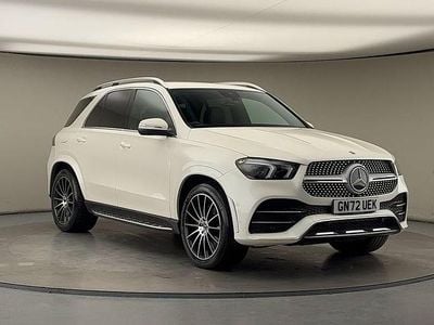 Diamond white Used 2022 Mercedes GLE400 AMG line SUV | £44,000 (Super price)