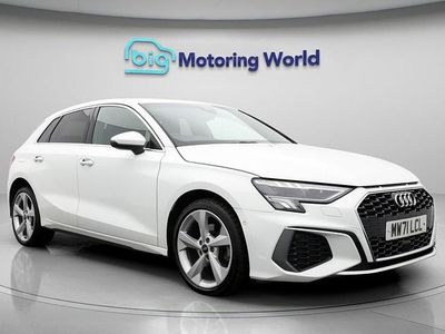 Used Audi A3 Sportback S-Line 2022 White Hatchback