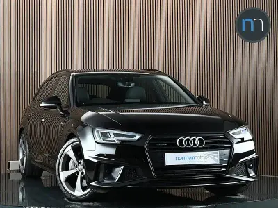 Used Audi A4 Black Edition 2019 Black Estate