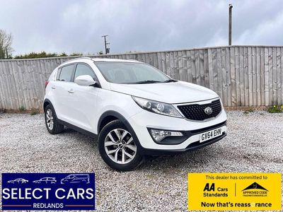 Begagnad Kia Sportage 133 HK (97 kW) 2014 Vit SUV