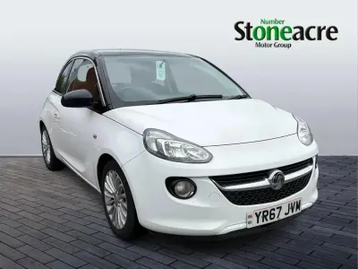 Usado Vauxhall Adam Glam 100 CV (73 kW) 2017 Blanco Utilitario
