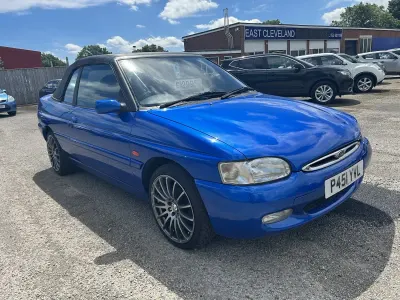 Used Ford Escort Cabriolet Ghia 1998 Blue Cabriolet