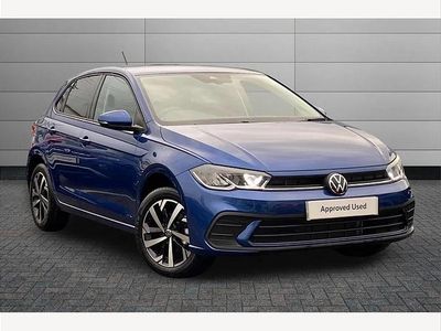 New VW Polo Match 95 HP (69 kW) 2025 Blue Hatchback