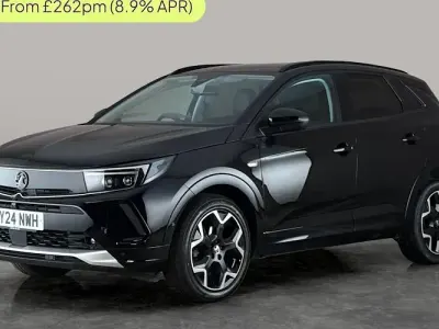 Used Vauxhall Grandland X Ultimate 131 HP (96 kW) 2024 Black SUV