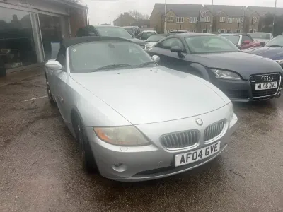 Used BMW Z4 M Sport 231 HP (169 kW) 2004 Silver Cabriolet