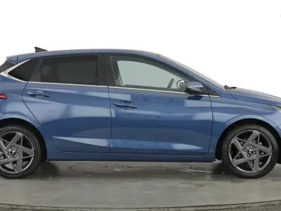Used Hyundai i20 Premium 2025 Blue Hatchback