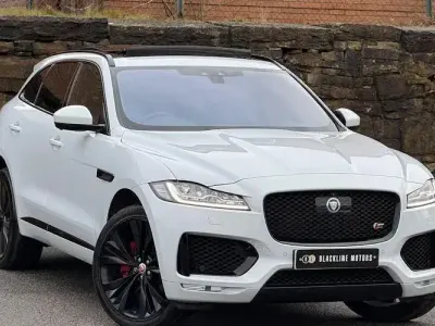 Used Jaguar F-Pace S 300 HP (220 kW) 2016 White SUV