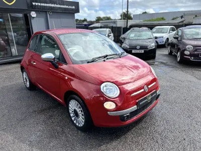 Used Fiat 500 69 HP (50 kW) 2013 Red Hatchback