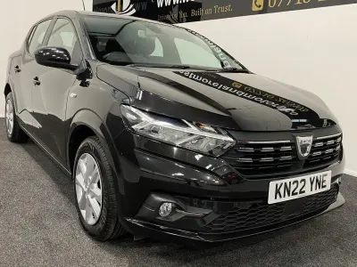 Used Dacia Sandero Comfort 2022 Black Hatchback