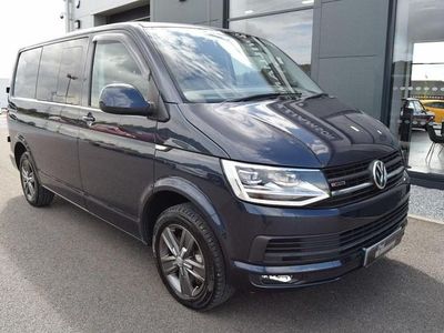 Used VW T6 Highline 150 HP (110 kW) 2017 Blue Van