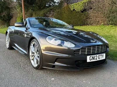 Used Aston Martin DBS 517 HP (380 kW) 2012 Silver Cabriolet