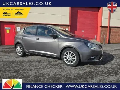 Usado Seat Ibiza SE 90 HP (66 kW) 2016 Cinzento Citadino