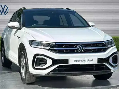 Used VW T-Roc R-line 150 HP (110 kW) 2023 White SUV