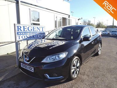 Black Used 2015 Nissan Pulsar Tekna Hatchback | £7,495 (Fair price)