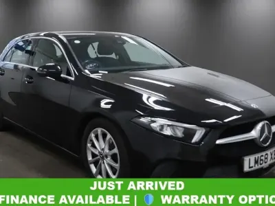 Used Mercedes A180 116 HP (85 kW) 2018 Black Hatchback