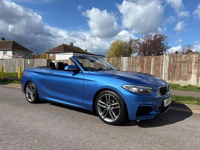 Used BMW 218 M Sport 2017 Blue Cabriolet