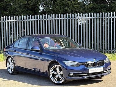 Used BMW 320 Sport Line 2016 Blue Sedan