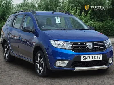 Used Dacia Logan MCV Stepway 95 HP (69 kW) 2020 Blue Estate