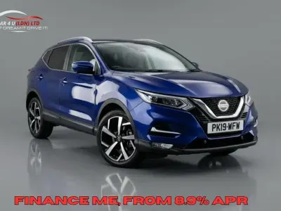 Used Nissan Qashqai Tekna 160 HP (117 kW) 2019 Blue SUV