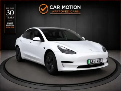 Used Tesla Model 3 Long Range AWD 366 kW (498 HP) 2021 White Sedan