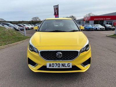Used MG MG3 Exclusive 106 HP (77 kW) 2020 Yellow Hatchback