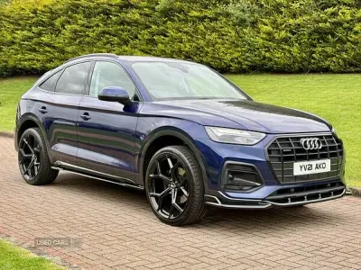 Used Audi Q5 Sport 204 HP (150 kW) 2021 Blue SUV