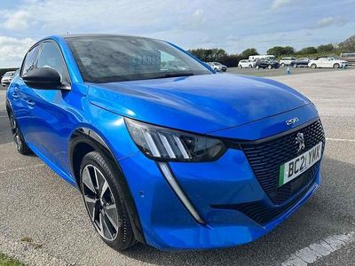 Blue Used 2021 Peugeot e-208 GTi Hatchback | £15,495 (Expensive)
