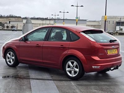 Used Ford Focus Zetec 2009 Red Hatchback
