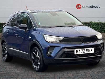 Blue Used 2022 Vauxhall Crossland Ultimate SUV | £13,137 (Fair price)