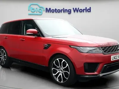 Used Land Rover Range Rover Sport HSE 250 HP (183 kW) 2021 Red SUV