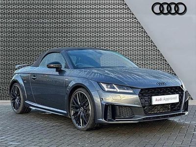 Grey Used 2022 Audi TT Roadster Black Edition Cabriolet | £27,499 (A bit pricey)