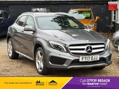 Used Mercedes GLA200 Premium Plus 136 HP (100 kW) 2017 Grey SUV
