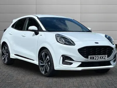 Used Ford Puma ST-Line X 155 HP (114 kW) 2023 White SUV
