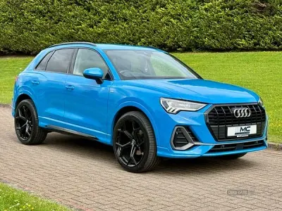 Used Audi Q3 S-Line 150 HP (110 kW) 2021 Blue SUV