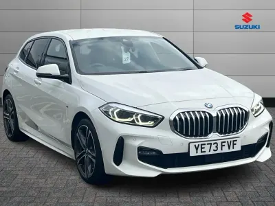 Used BMW 118 M Sport 134 HP (98 kW) 2023 White Hatchback