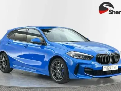 Used BMW 118 M Sport 136 HP (100 kW) 2024 Blue Hatchback