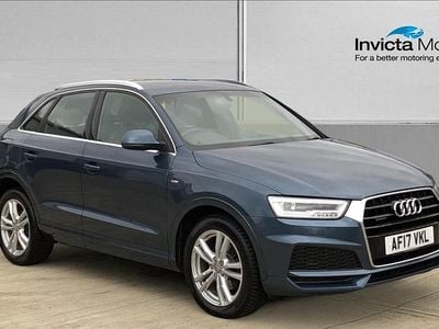 Blue Used 2017 Audi Q3 S-Line SUV | £11,500 (Good price)