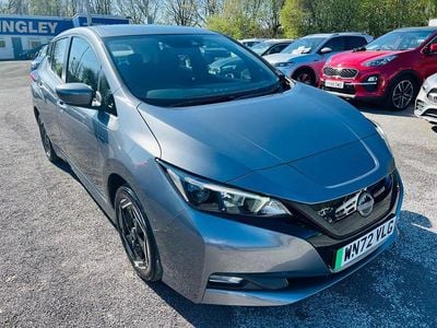 Usado Nissan Leaf Acenta 110 kW (150 HP) 2022 Cinzento Citadino