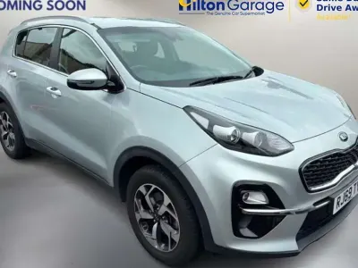 Used Kia Sportage 136 HP (100 kW) 2020 Silver SUV