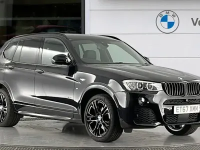 Begagnad BMW X3 M Sport 258 HK (189 kW) 2017 Svart SUV