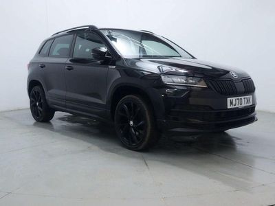 Used Skoda Karoq SportLine 150 HP (110 kW) 2020 Black SUV